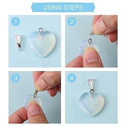 Латунные держатели кулонов KK-H338-M