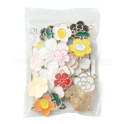 28шт 10 стиля подвески из сплава с эмалью&nbsp;ENAM-FS0002-16