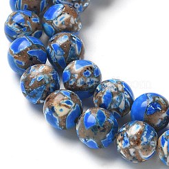 Окрашенные синтетические нити из имперской яшмы&nbsp;G-C168-02E