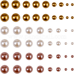 1 Schachtel halbrunde Cabochons aus Kunstharz und ABS-Perlen&nbsp;DIY-CP0012-96B