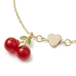 Браслеты-цепочки из немагнитной синтетической гематитовой латуни BJEW-JB10354