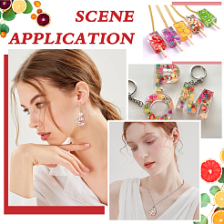 100 г украшения для ногтей из полимерной глины ручной работы&nbsp;CLAY-SC0001-88