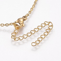 Подвески из нержавеющей стали 304 NJEW-F213-04G