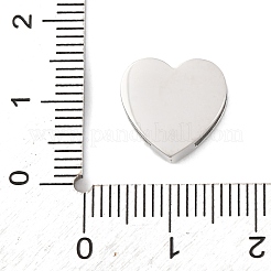 Подвески-слайдеры из нержавеющей стали 304 со стразами STAS-P421-04A-P