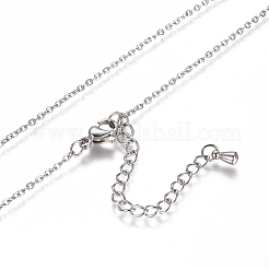 Collane a catena in acciaio inossidabile 304&nbsp;NJEW-I236-03P