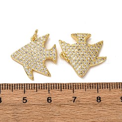 Pendentifs avec zircon cubiques à micro-pavés en laiton&nbsp;KK-A271-03H-G