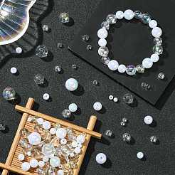 Акриловые бусины смешанного стиля&nbsp;OACR-CJ0002-02