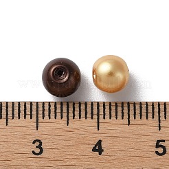 Выпечка окрашены перламутровый стекла жемчужные нити круглый шарик&nbsp;HY-Q004-6mm-M