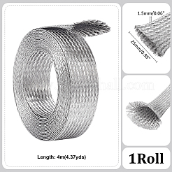 4 м плоская плетеная трубка из нержавеющей стали марки 304&nbsp;FIND-UN0016-16C