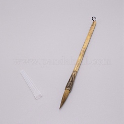 Chinesische kalligraphiepinsel aus bambus&nbsp;AJEW-WH0237-52G