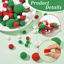 3 Satz Polyester-Balldekoration&nbsp;DIY-SC0031-26A