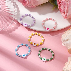 Стеклянный бисер RJEW-JR00706