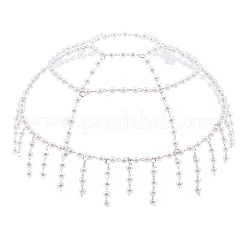 Пластиковые повязки на голову из жемчужной сетки OHAR-WH20007-07S