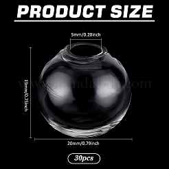 Runde mechanisierte Einloch-Kugelflaschen aus geblasenem Glas&nbsp;BLOW-PH0001-20C