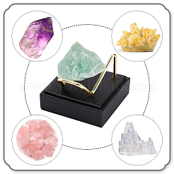 Espositori quadrati in cristallo minerale in pelle sintetica&nbsp;AJEW-WH0342-65A