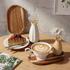 Assiettes à bijoux en bois&nbsp;ODIS-WH0177-014