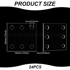 24 квадратный акриловый лист для аксессуаров для вязального станка TOOL-GA0001-95A