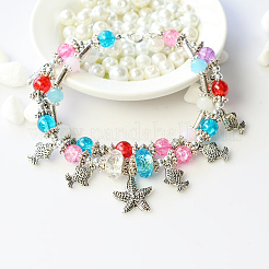 Tibetischer stil Aluminium Anhänger & Charms&nbsp;PALLOY-PH0012-23-WH