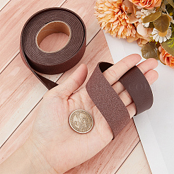 Ленты из искусственной кожи ПВХ длиной 2 м. SRIB-WH0011-125B-05