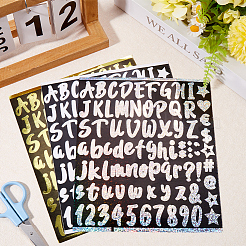 Самоклеящиеся этикетки из ПВХ 12 цвета DIY-CP0011-36