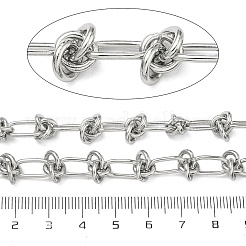 Цепочки ручной работы из нержавеющей стали 304 с узловыми звеньями&nbsp;STAS-F341-09P