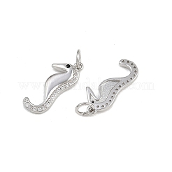 Латунные микро проложить кубического циркония подвески&nbsp;KK-A269-04B-P