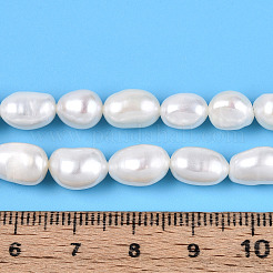 Нити из натурального культивированного пресноводного жемчуга PEAR-N014-06I