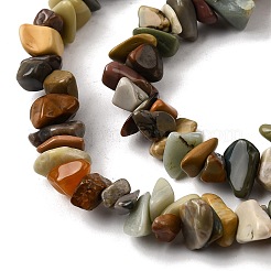 Бусы из натурального алашанского агата&nbsp;LS-G-G905-18