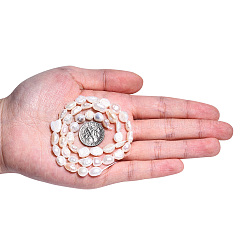 Нити из натурального культивированного пресноводного жемчуга&nbsp;LS-PEAR-N014-06A