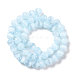 Fili di perline di selenite naturale&nbsp;G-C142-01C-04