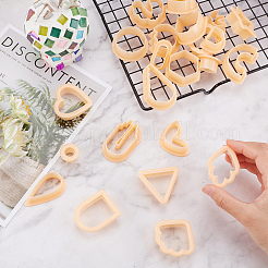 Набор прессованных форм из пластиковой глины TOOL-WH0125-71