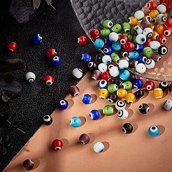 Бусины лэмпворк  LAMP-PH0002-03-8mm