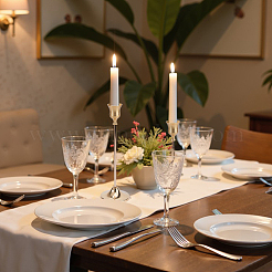 Алюминиевые подсвечники&nbsp;AJEW-WH0696-152