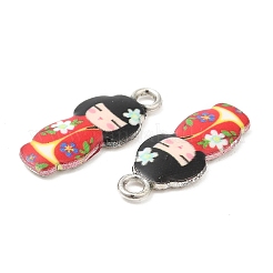 Подвески из эмали и сплава&nbsp;FIND-C037-17P-04