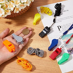 АБС-пластик спортивные свистки на открытом воздухе NJEW-CN0001-09A