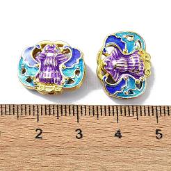 Стойки покрытие латунь эмаль бисер KK-M282-02G