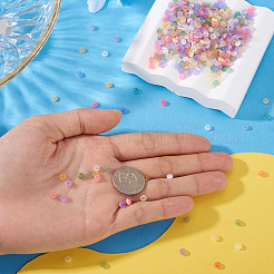 70г 7 цвета стеклянных бусин&nbsp;SEED-TA0001-54