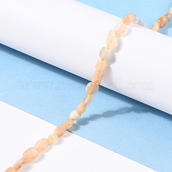 Натуральный Sunstone бисер пряди G-G018-18B