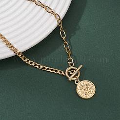 Подвеска в виде солнца из нержавеющей стали 201&nbsp;NJEW-JN05583