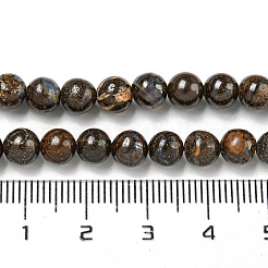 Нити бусин из натурального болдер опала G-P544-A01-01