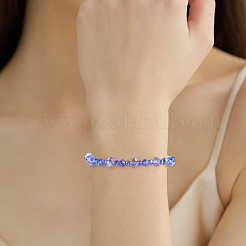 Стеклянные бусины с гальваническим покрытием  EGLA-PA0001-02C