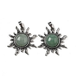 Природные и синтетические Gemstone подвески&nbsp;G-G860-02AS