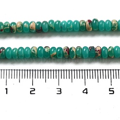 Окрашенные синтетические нити из имперской яшмы G-K343-C12-01