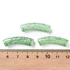 Cuentas acrílicas crujientes opacas&nbsp;MACR-S372-002N-012