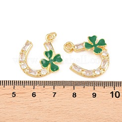 Латунные микро проложить кубического циркония подвески&nbsp;KK-C162-022G