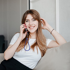 Ремешки для мобильных телефонов сглаза лэмпворк и бисером HJEW-GO00001