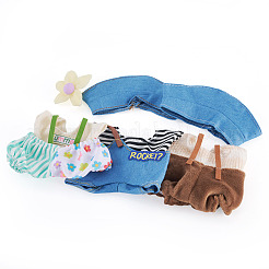 3 Set Stoffkleidungssets für die DIY-Puppenherstellung&nbsp;DIY-TA0014-34
