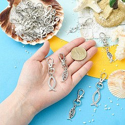 20 шт. 5 стильных подвесных украшений из сплава&nbsp;HJEW-YW00224