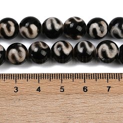 Тибетского стиля DZI бисер нитей G-P584-A02-01A