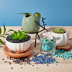 Природных лазурит чип бисер&nbsp;G-GA0001-18